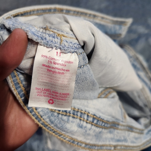 Juniors n/b jean skort - Picture 7 of 9